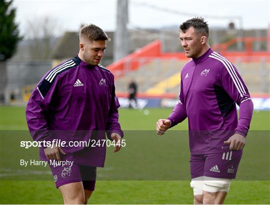 Munster Rugby Squad Training