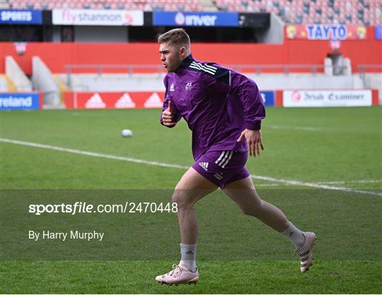 Munster Rugby Squad Training