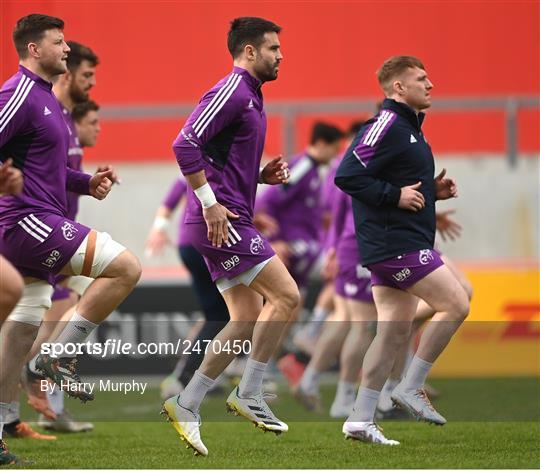 Munster Rugby Squad Training Munster Rugby Squad Training