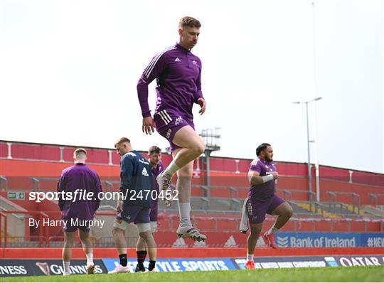 Munster Rugby Squad Training