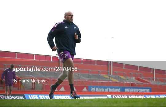 Munster Rugby Squad Training