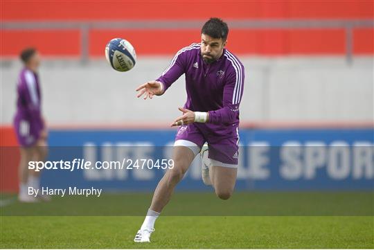 Munster Rugby Squad Training