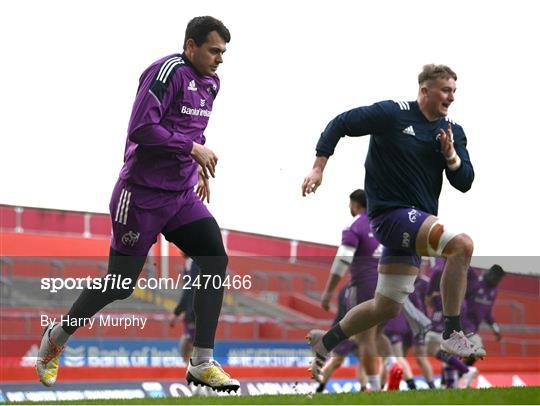 Munster Rugby Squad Training