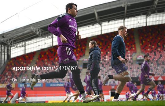 Munster Rugby Squad Training