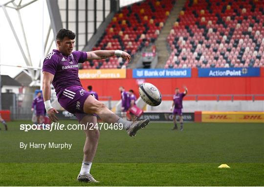 Munster Rugby Squad Training