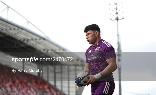 Munster Rugby Squad Training