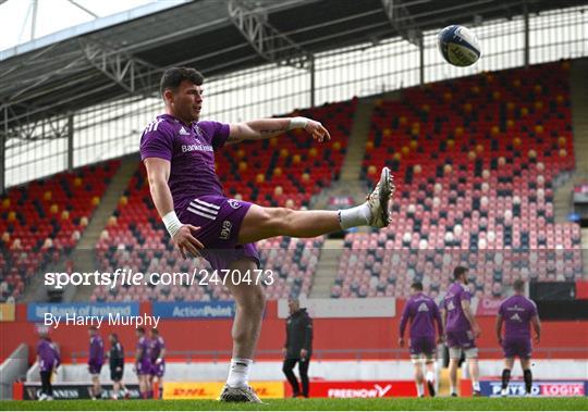 Munster Rugby Squad Training