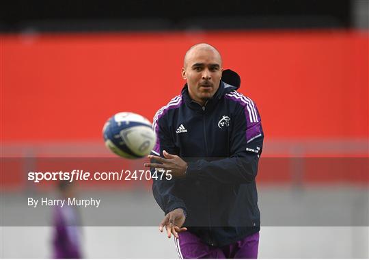 Munster Rugby Squad Training