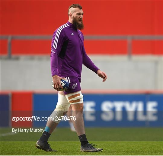 Munster Rugby Squad Training