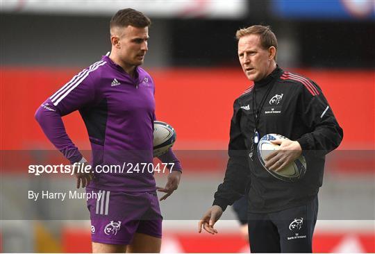 Munster Rugby Squad Training