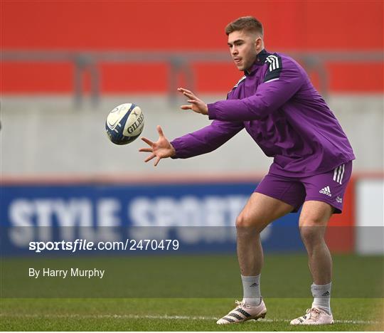 Munster Rugby Squad Training