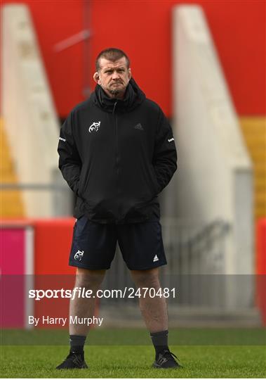 Munster Rugby Squad Training