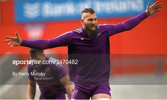 Munster Rugby Squad Training