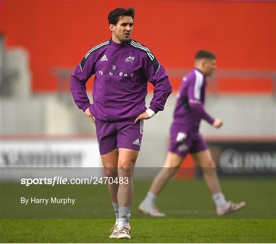 Munster Rugby Squad Training