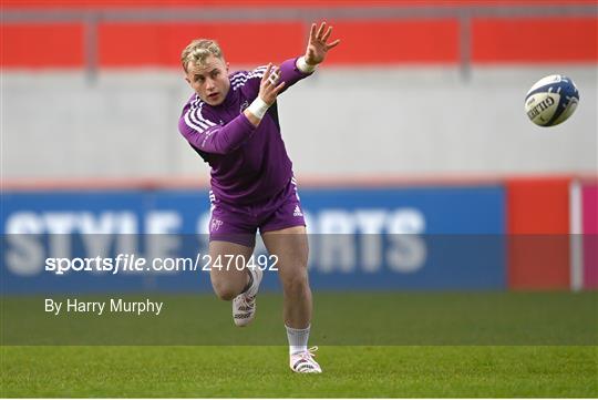 Munster Rugby Squad Training