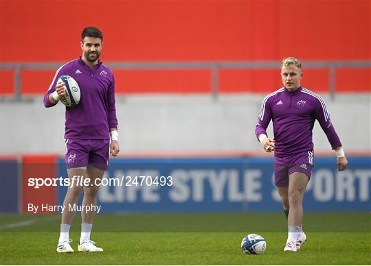 Munster Rugby Squad Training