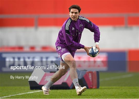 Munster Rugby Squad Training