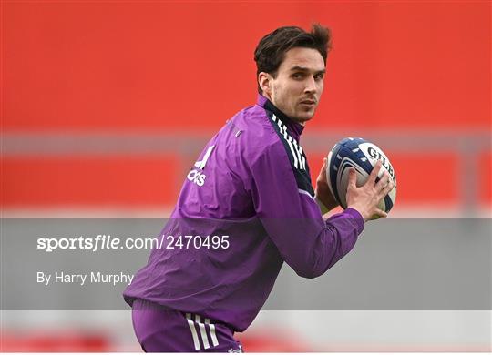 Munster Rugby Squad Training