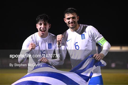 Greece v Republic of Ireland - UEFA European Under-19 Championship Elite Round