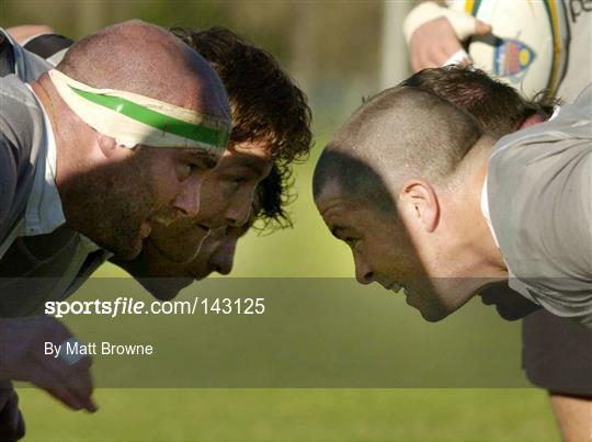 Ireland Rugby Training