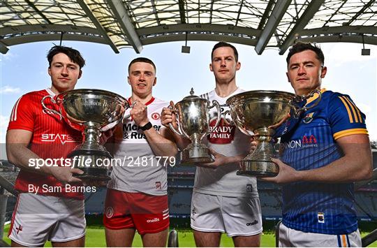 Joe McDonagh, Christy Ring, Nickey Rackard & Lory Meagher Cup Competitions launch