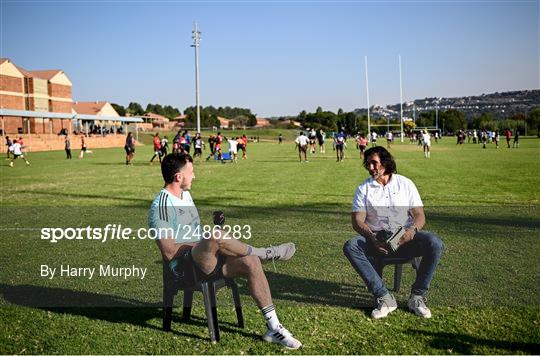 Leinster Rugby Visit Allen Glen High School