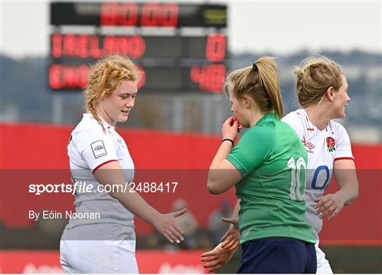 Ireland v England - TikTok Women's Six Nations Rugby Championship