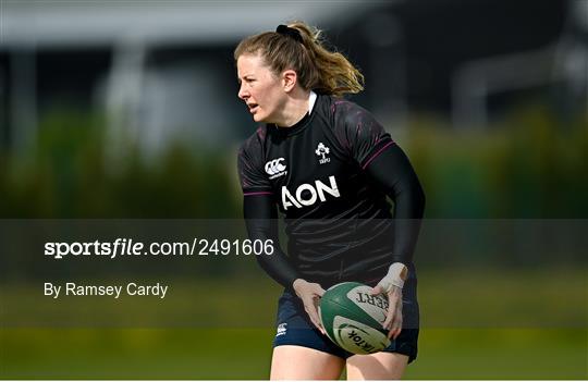 Ireland Women's Rugby Media Conference and Training Session