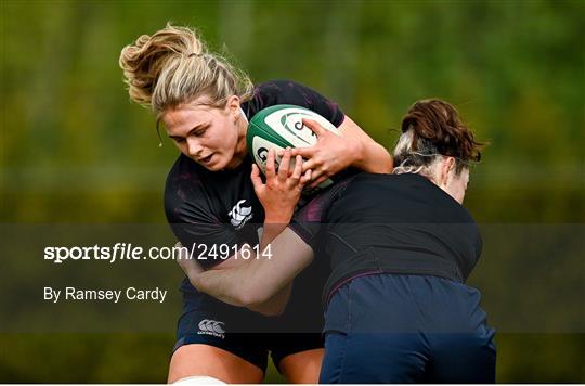 Ireland Women's Rugby Media Conference and Training Session