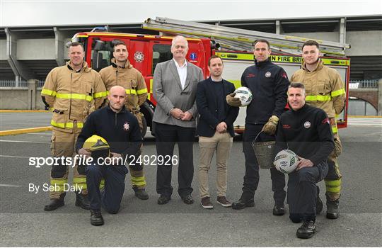 League of Ireland and Dublin Fire Department Anti-Pyro Campaign Launch