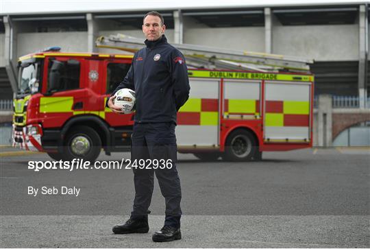 League of Ireland and Dublin Fire Department Anti-Pyro Campaign Launch