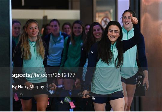 Ireland Women's 7's team homecoming