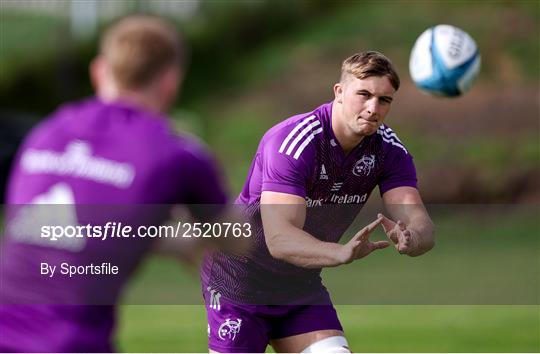 Munster Rugby Squad Training