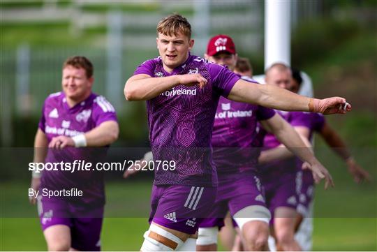 Munster Rugby Squad Training