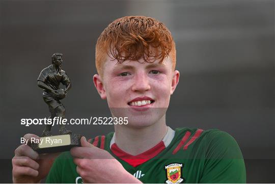 Electric Ireland Player of the Match at Galway v Mayo - 2023 Electric Ireland Connacht GAA Football Minor Championship Final