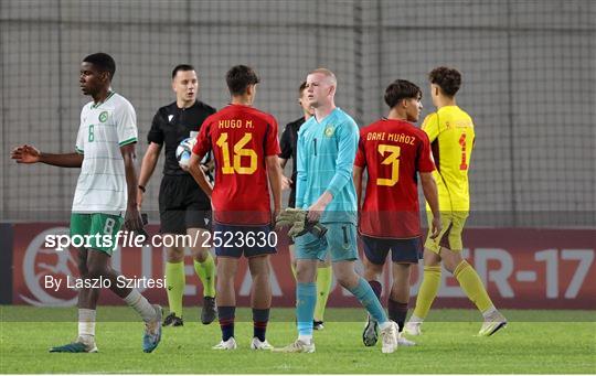 Spain v Republic of Ireland - UEFA European U17 Championship Quarter-Final Spain v Republic of Ireland - UEFA European U17 Championship Quarter-Final