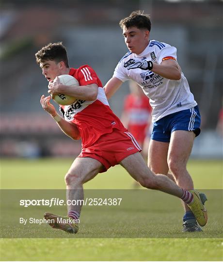 Derry v Monaghan - Electric Ireland Ulster Minor GAA Football Championship Final 2023 Derry v Monaghan - Electric Ireland Ulster Minor GAA Football Championship Final 2023