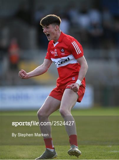 Derry v Monaghan - Electric Ireland Ulster Minor GAA Football Championship Final 2023 Derry v Monaghan - Electric Ireland Ulster Minor GAA Football Championship Final 2023