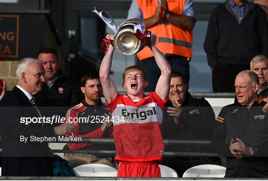 Derry v Monaghan - Electric Ireland Ulster Minor GAA Football Championship Final 2023