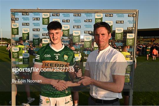 Electric Ireland Player of the Match at Cork v Kerry - 2023 Electric Ireland Munster GAA Football Minor Championship Final