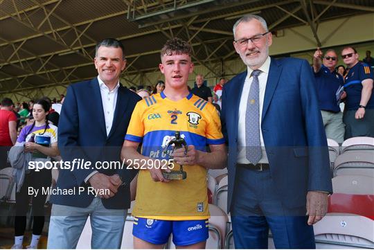 Electric Ireland Player of the Match at Clare v Galway - Electric Ireland GAA Hurling All-Ireland Minor Championship Final