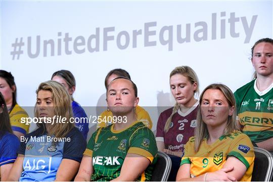 Female inter-county players media event