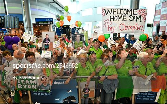 World Special Olympic Games - Athletes Return Home