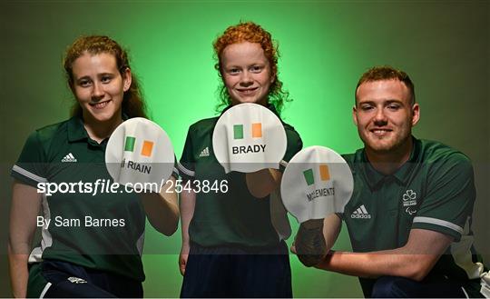 Paralympics Ireland Swimming Team Announcement