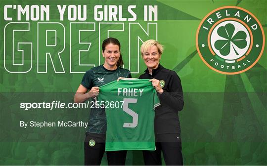 Republic of Ireland's FIFA Women's World Cup 2023 Squad Announcement Event