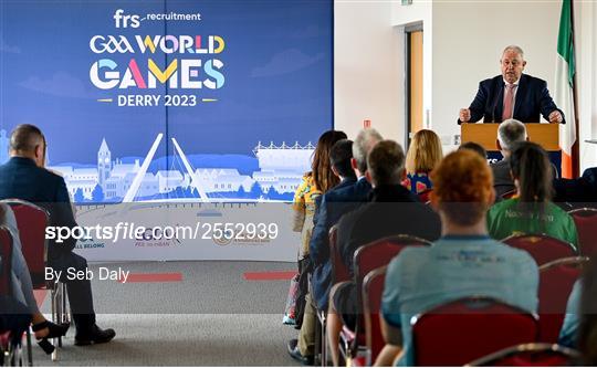 FRS Recruitment GAA World Games Launch