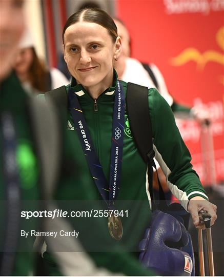 Team Ireland return from the European Games in Krakow