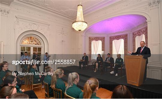 Republic of Ireland Women Government Send-Off Event