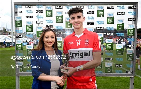 Electric Ireland Player of the Match at Derry v Monaghan - Electric Ireland GAA Football All-Ireland Minor Championship Final