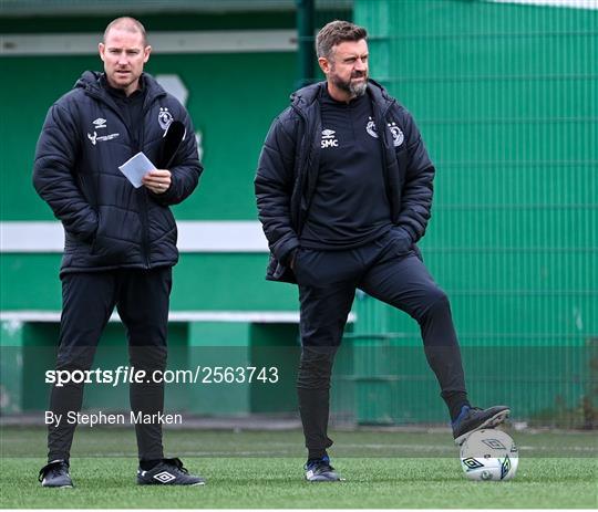 Shamrock Rovers Media Conference and Training Session
